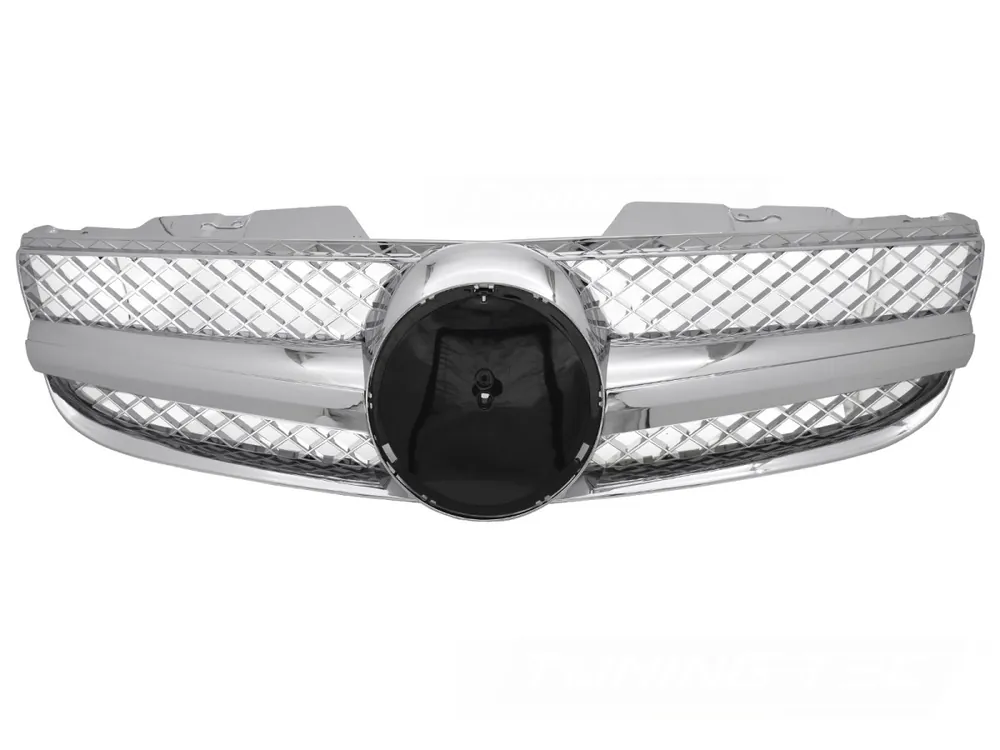 Bezpečná Platba Mercedes SL R230 2006-2011 - Přední maska chromová