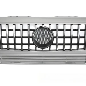 Ověřený Mercedes třídy G W463 1990-2012 - Přední maska stříbrná s chromem W464 LOOK