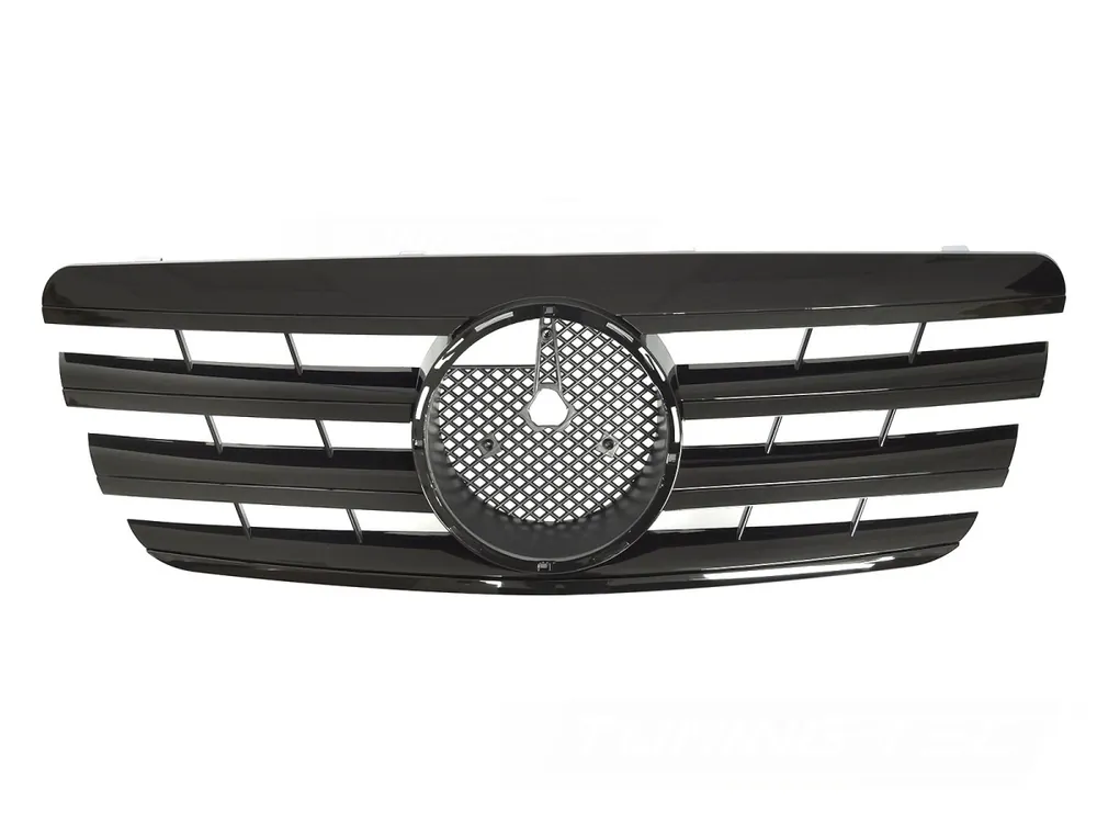 Mercedes třídy E W210/S210 1999-2003 - Přední maska černá Originální