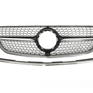 Sleva Mercedes Vito W447 2014-2019 - Přední maska DIAMOND STYLE černá s chromem