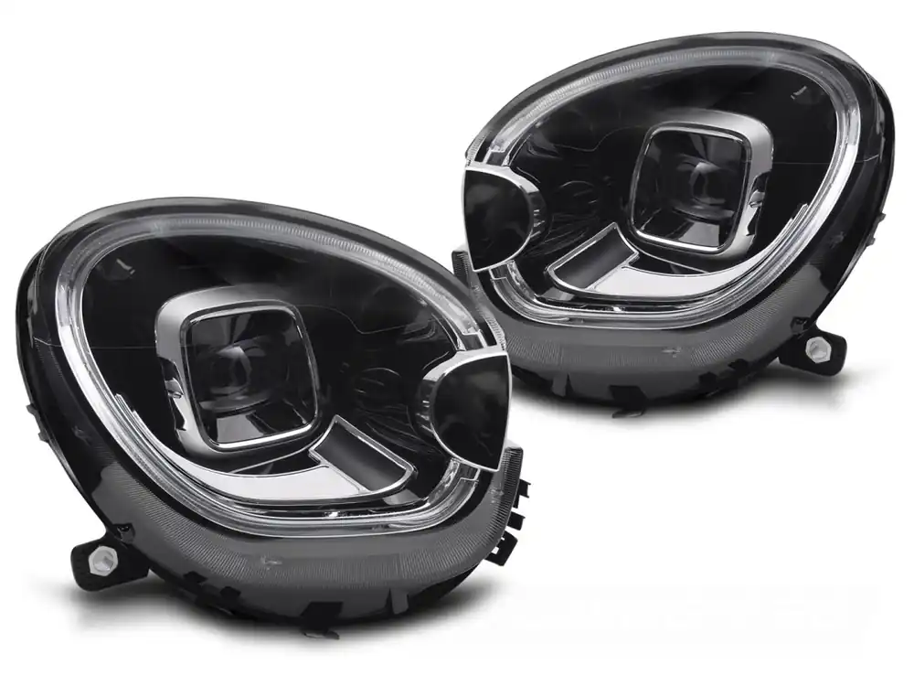 Poslední Šance Mini Cooper R60/R61 2010-2016 - přední světla FULL LED DRL TUBE černá