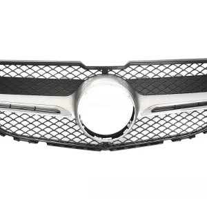 Dokud Zásoby Vydrží Mercedes GLK X204 2013-2015 - Přední maska GT STYLE černá lesklá s chromem