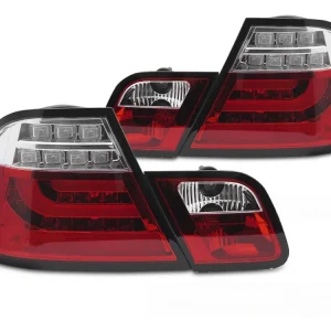 Autentický BMW E46 1999-2003 Coupe - Zadní LED světla ČERVENÁ