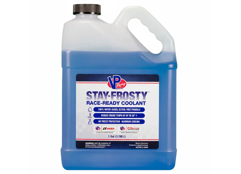 Závodní chladící kapalina VP Racing Stay Frosty Race Ready 3,78l Originální