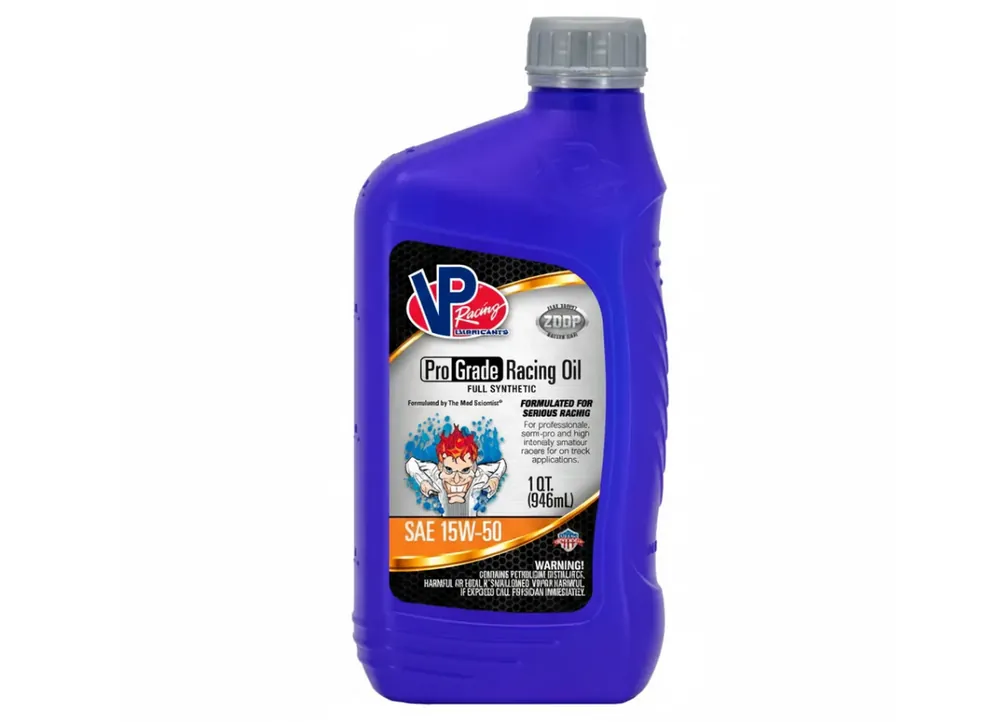 Poslední Šance Plně syntetický závodní motorový olej SAE 15W-50 VP Racing Pro Grade 946ml