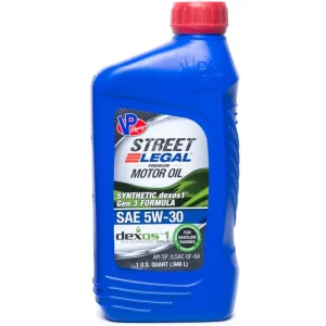 Nízká Cena Plně syntetický motorový olej 5W-30 Dexos 1 VP Racing Street Legal 946ml