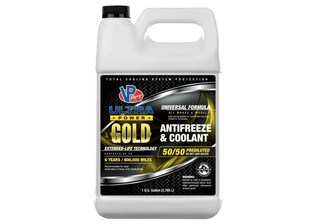 Nakupujte Hned Chladící kapalina VP Racing Stay Ultra Power Gold 50/50 3,78l