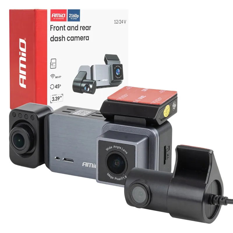 Kamera do auta se zadní kamerou 4K + 1K + 2K 512gb WLAN WIFI UHD Omezená Nabídka