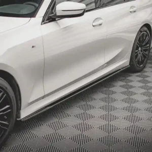 Oblíbený BMW řada 3 G20/G21 M-Pack, difuzory pod boční prahy v.2, Maxton design