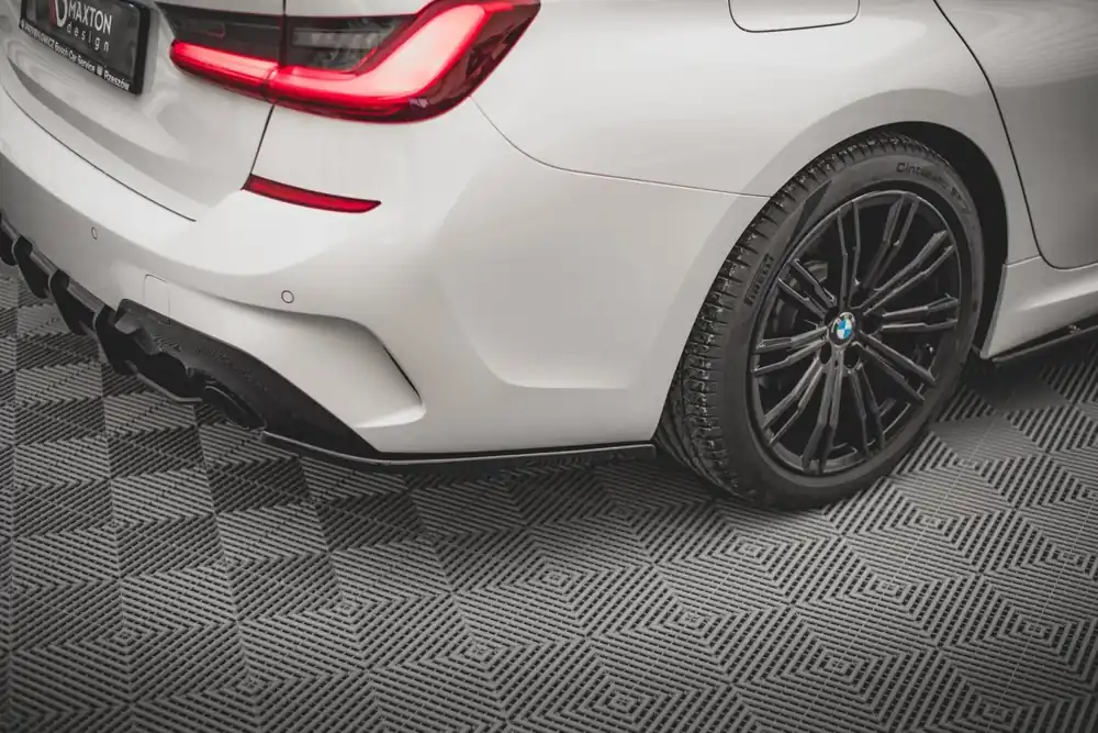 BMW řada 3 G20/G21 M-Pack, boční difuzory pod zadní nárazník v.2, Maxton design Akční Nabídka